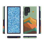 Endless Peaks | Colorblock Mountain Samsung Case