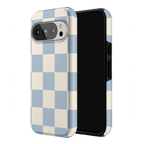 Fit Check | Light Blue Checkerboard Case