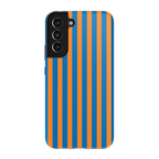 Go New York | Blue & Orange Stripes Case