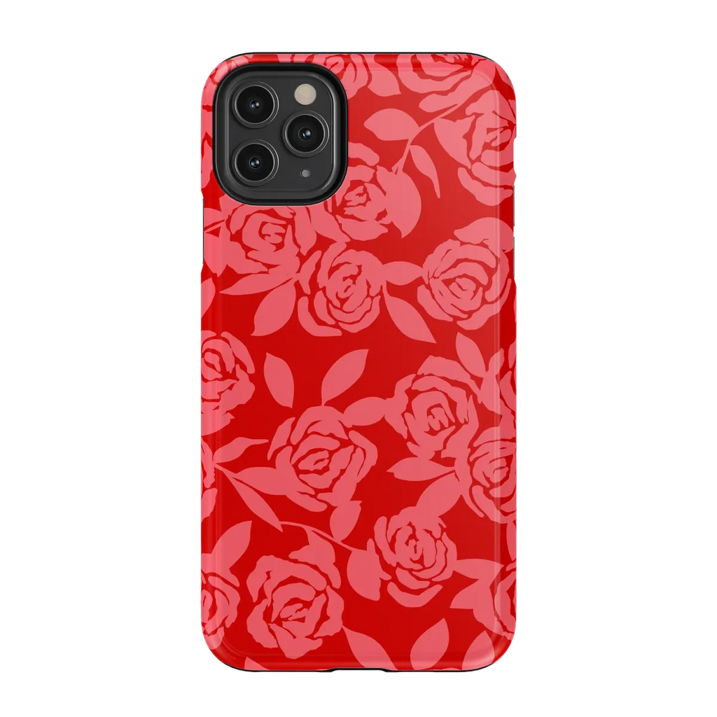 Final Rose | Red & Pink Floral Case