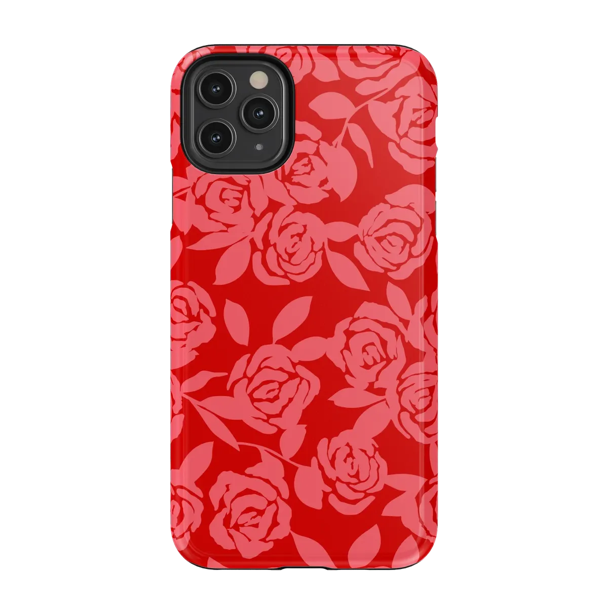 Final Rose | Red & Pink Floral Case