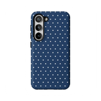 On the Dot | Navy Polka Dot Case