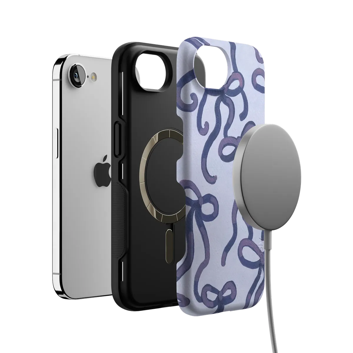 Love Me Knot | Blue Bow Case
