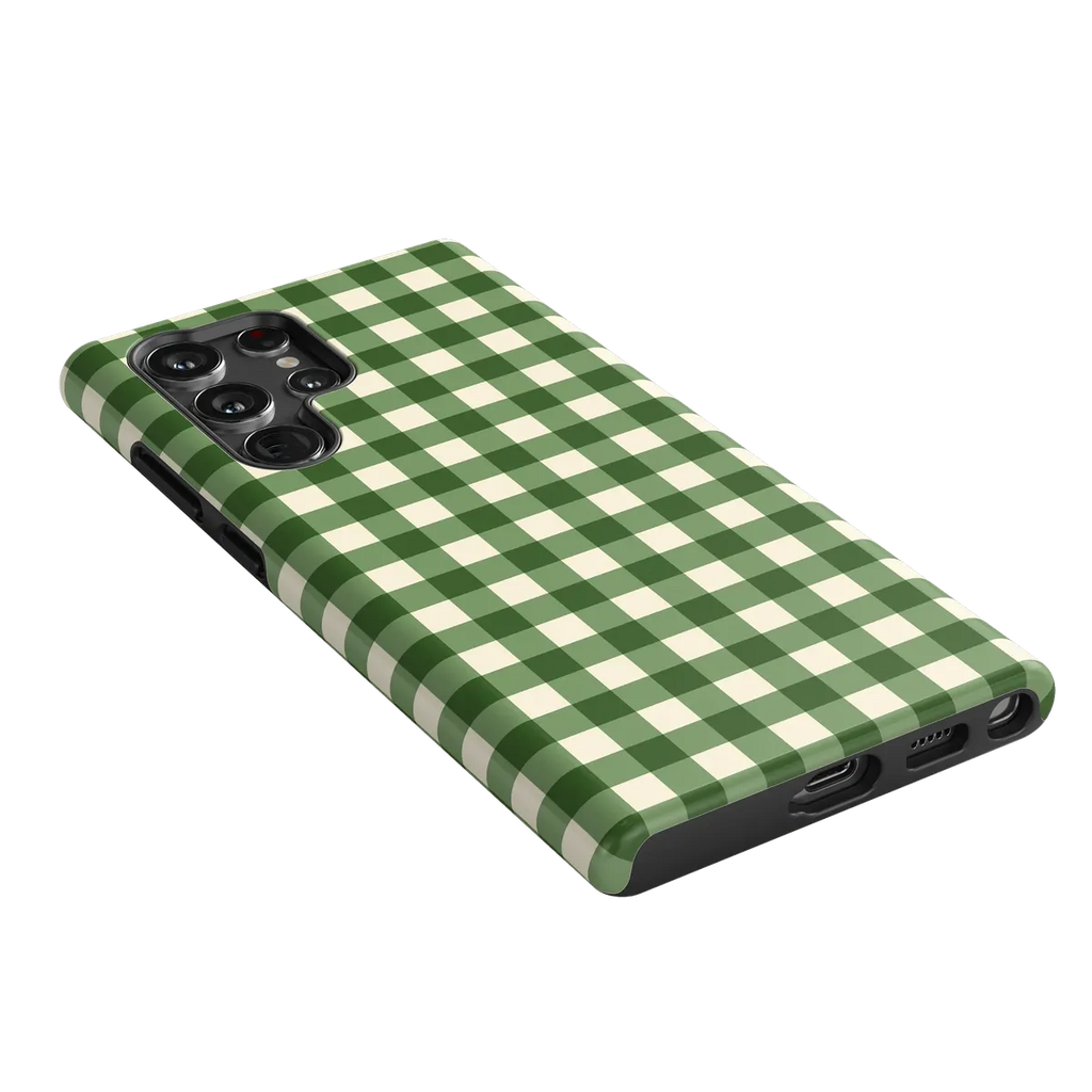 Checked Twice | Green Plaid Case