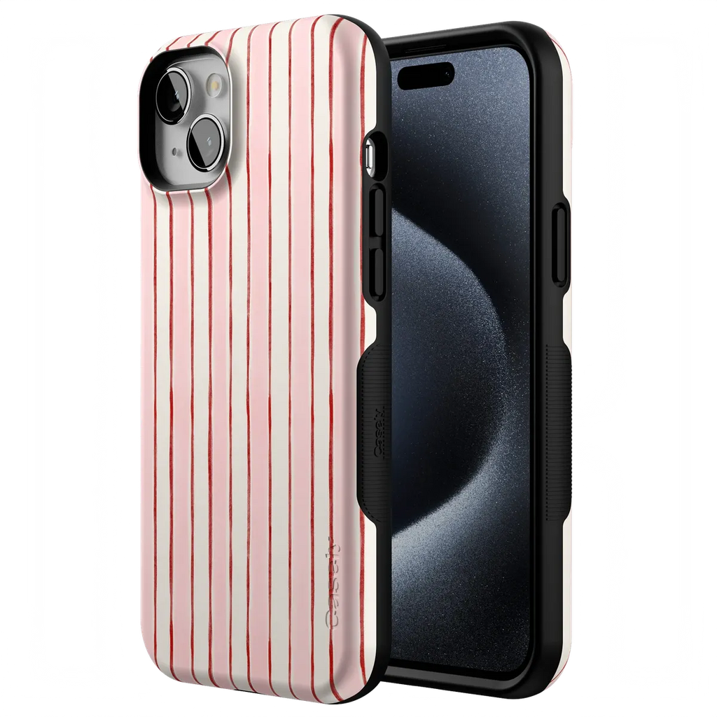 Pretty in Pastel | Blush Stripes Case