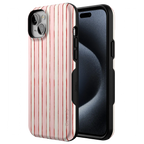 Pretty in Pastel | Blush Stripes Case