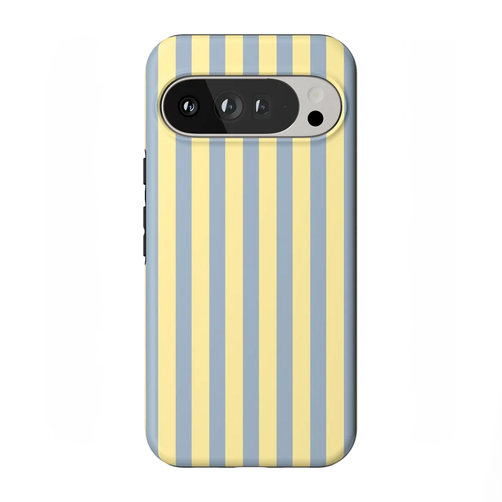 Coastline Stripes | Blue & Yellow Case