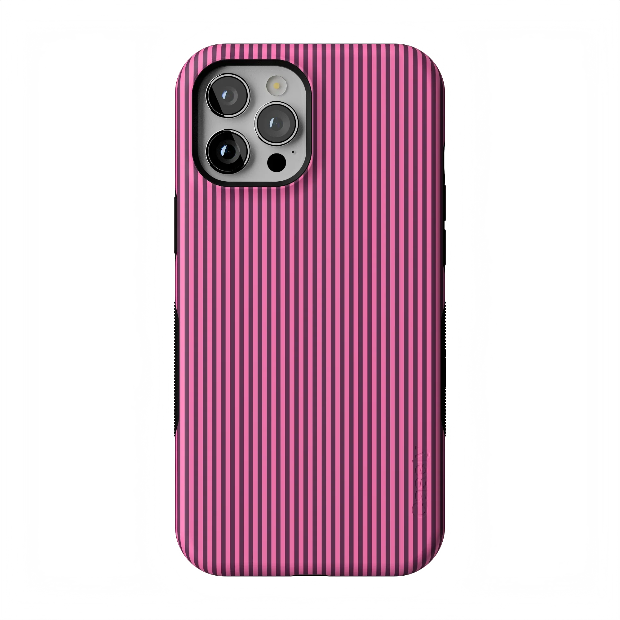 Stripes and the City | Pink & Purple Pinstripe Case