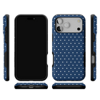On the Dot | Navy Polka Dot Case