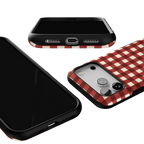 Checked Twice | Red Plaid Case