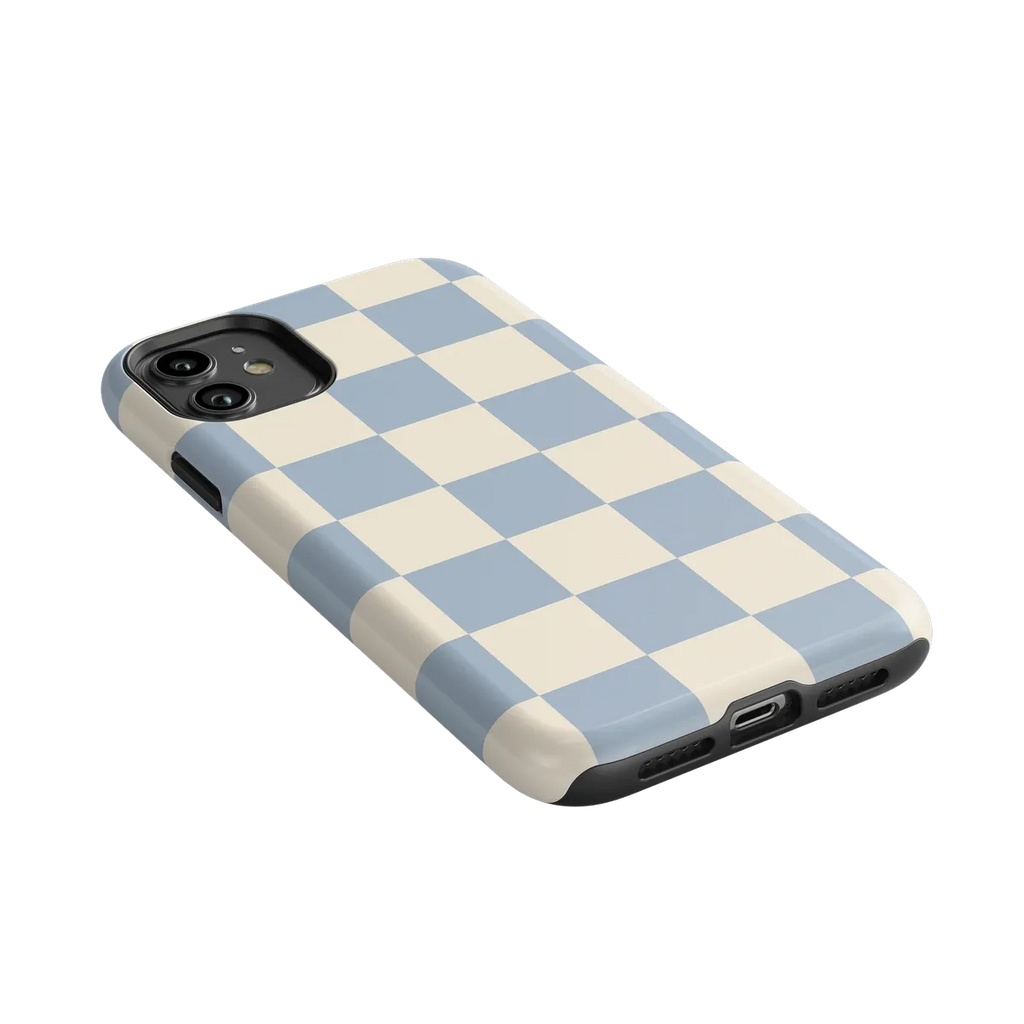 Fit Check | Light Blue Checkerboard Case