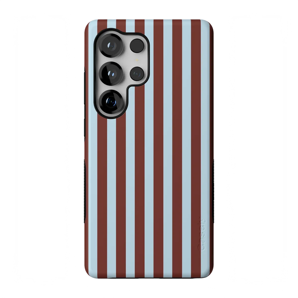 Sunday in Brooklyn | Blue Stripes Case