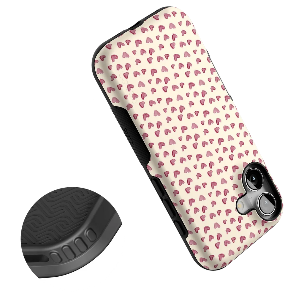 Lovebug | Mauve Hearts Case