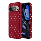 On the Dot | Maroon Polka Dot Case
