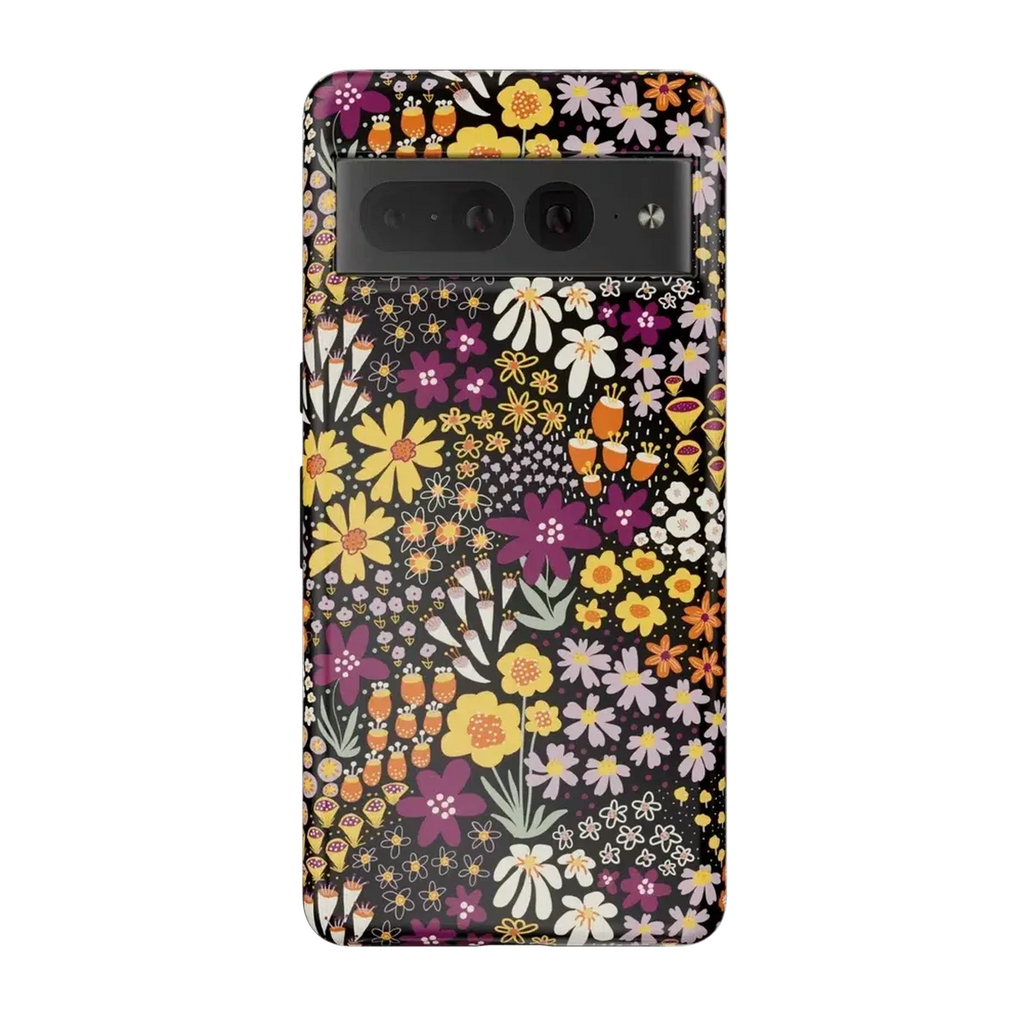 Falling for You | Plum Floral Google Pixel Case