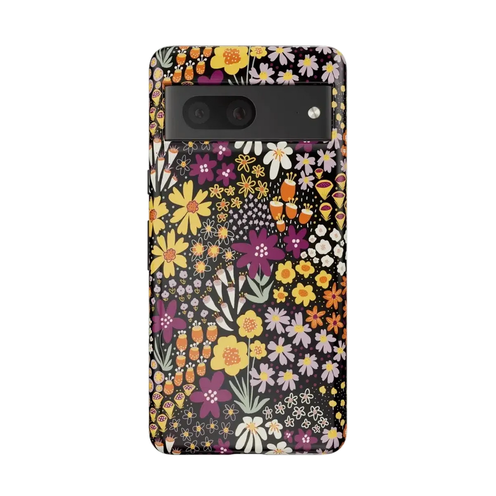 Falling for You | Plum Floral Google Pixel Case