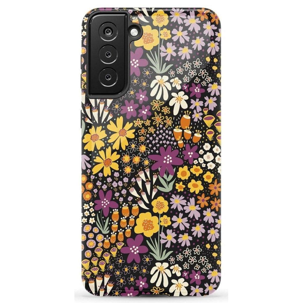 Falling for You | Plum Floral Samsung Case
