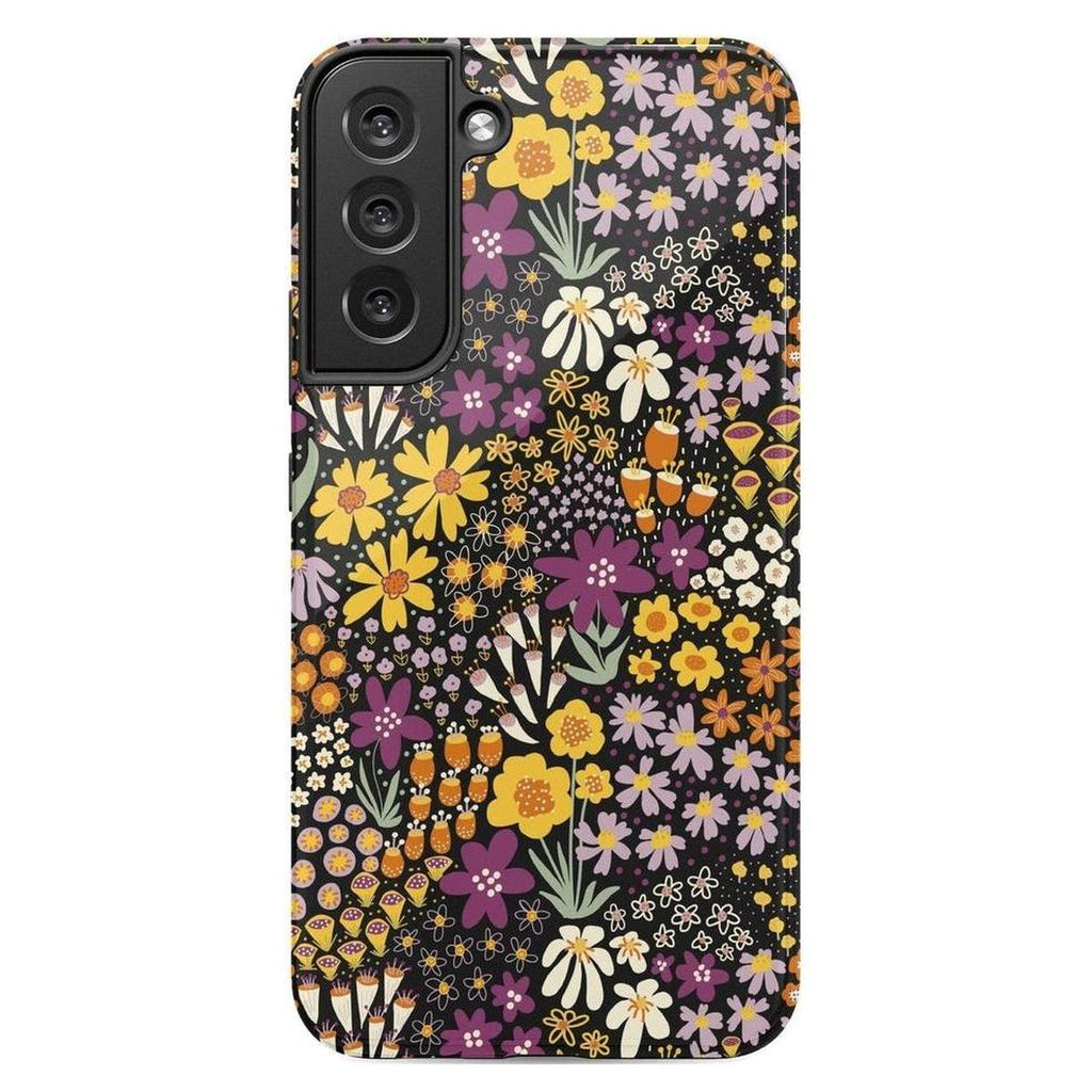 Falling for You | Plum Floral Samsung Case