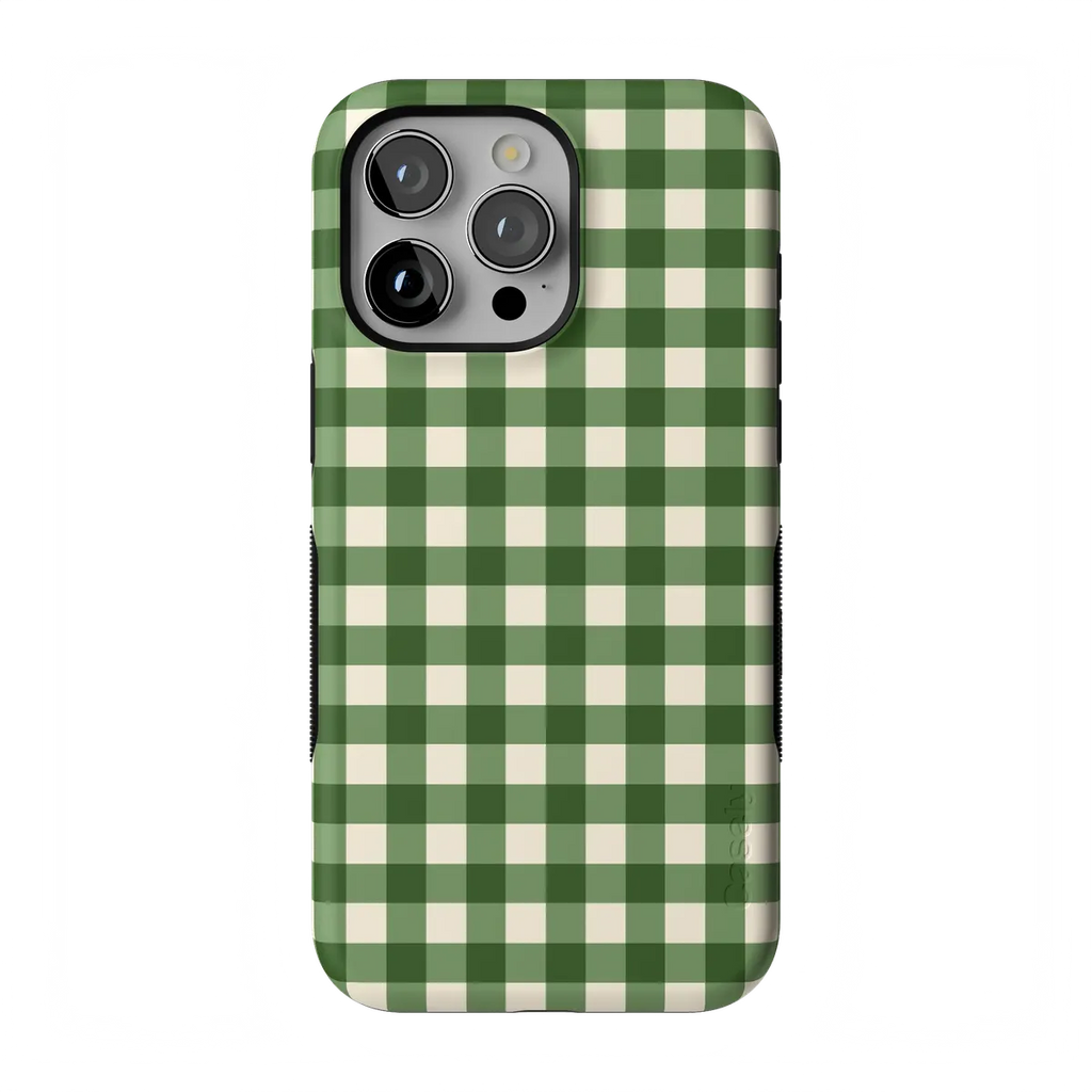 Checked Twice | Green Plaid Case