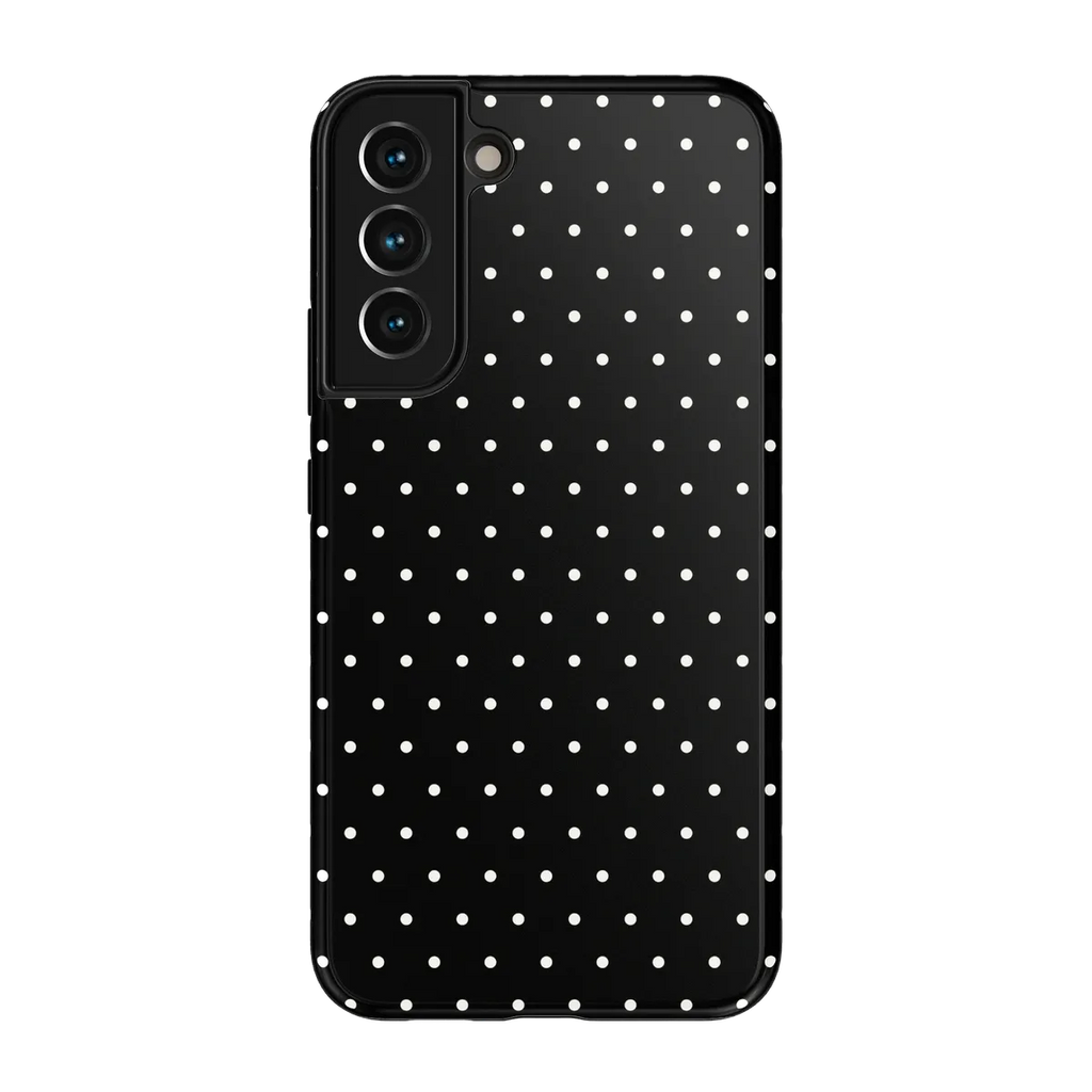 On the Dot | White Polka Dot Case
