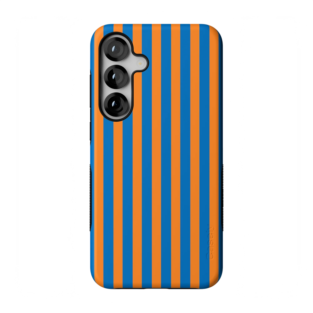 Go New York | Blue & Orange Stripes Case