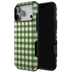 Checked Twice | Green Plaid Case