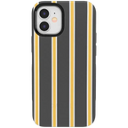 Fine Lines | Mustard Yellow Pinstripe iPhone Case