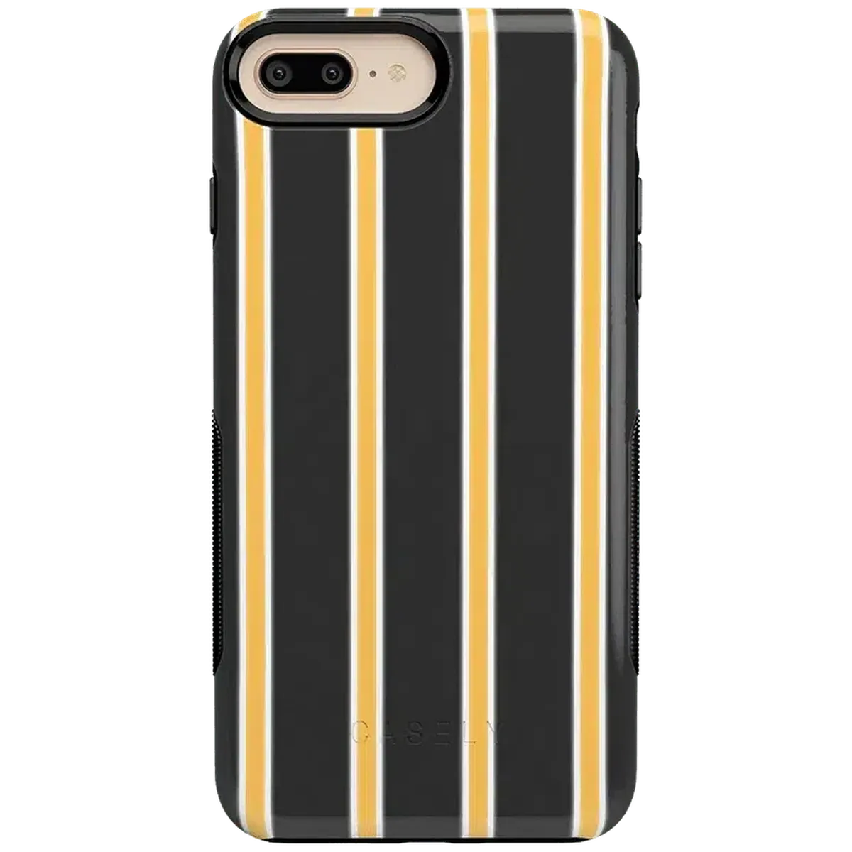 Fine Lines | Mustard Yellow Pinstripe iPhone Case