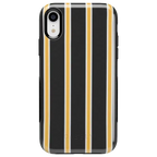 Fine Lines | Mustard Yellow Pinstripe iPhone Case