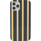 Fine Lines | Mustard Yellow Pinstripe iPhone Case