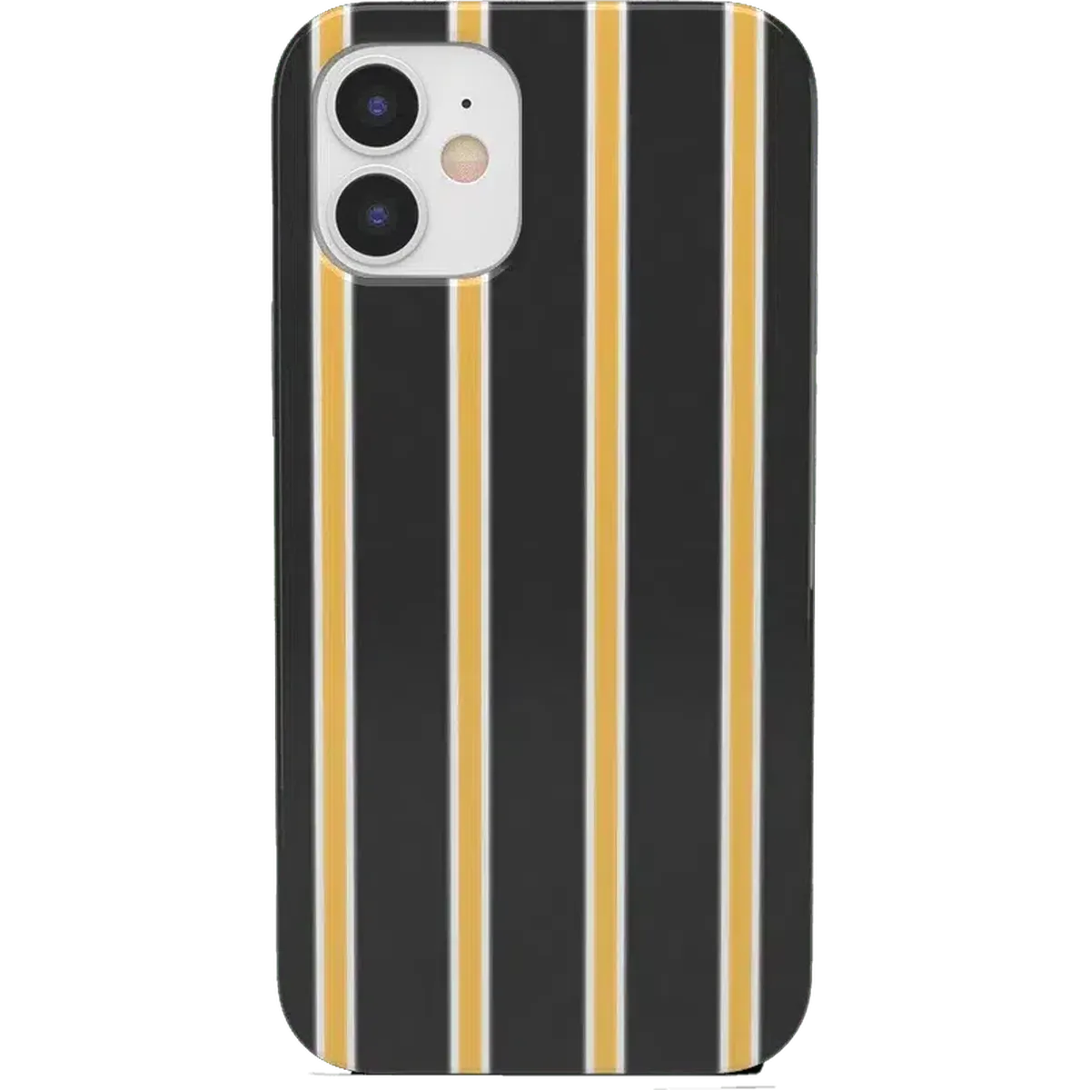 Fine Lines | Mustard Yellow Pinstripe iPhone Case