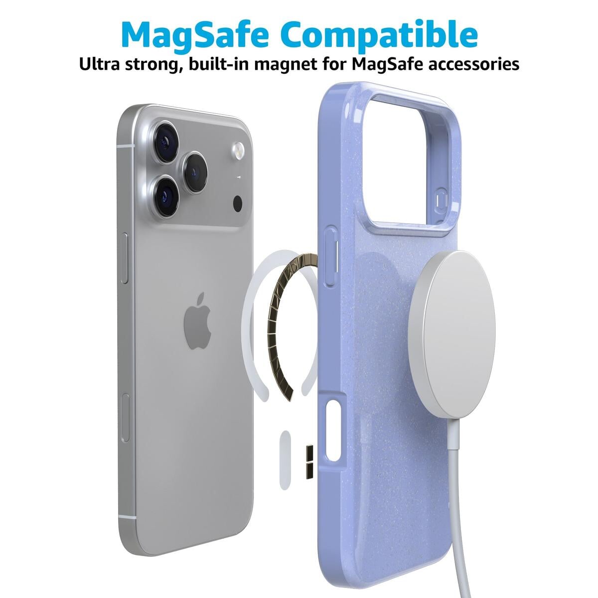 First Light | Periwinkle Pastel Shimmer Case