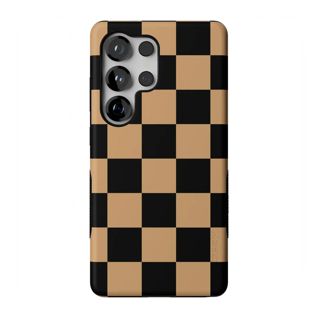 Fit Check | Black & Brown Checkerboard Case