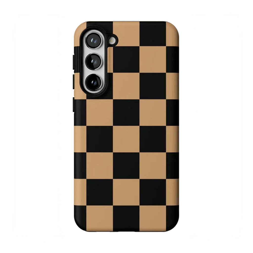 Fit Check | Black & Brown Checkerboard Case