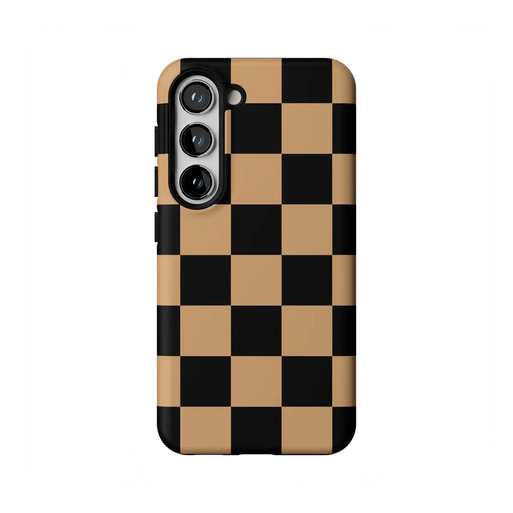 Fit Check | Black & Brown Checkerboard Case