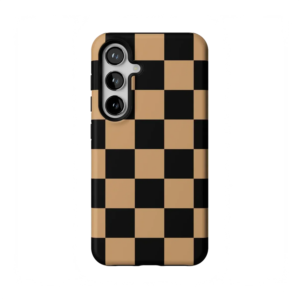 Fit Check | Black & Brown Checkerboard Case