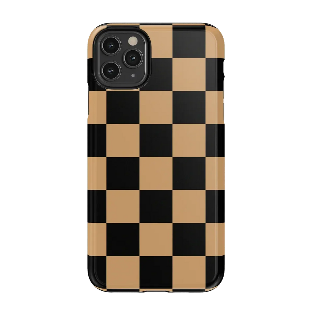 Fit Check | Black & Brown Checkerboard Case