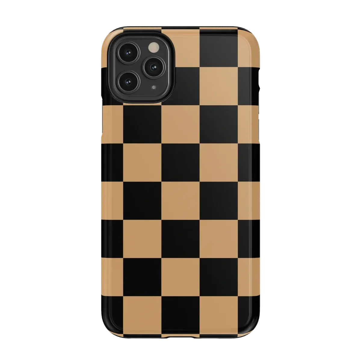 Fit Check | Black & Brown Checkerboard Case