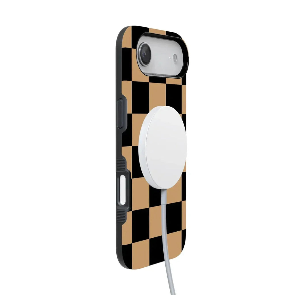 Fit Check | Black & Brown Checkerboard Case
