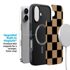 Fit Check | Black & Brown Checkerboard Case