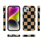Fit Check | Black & Brown Checkerboard Case