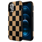 Fit Check | Black & Brown Checkerboard Case