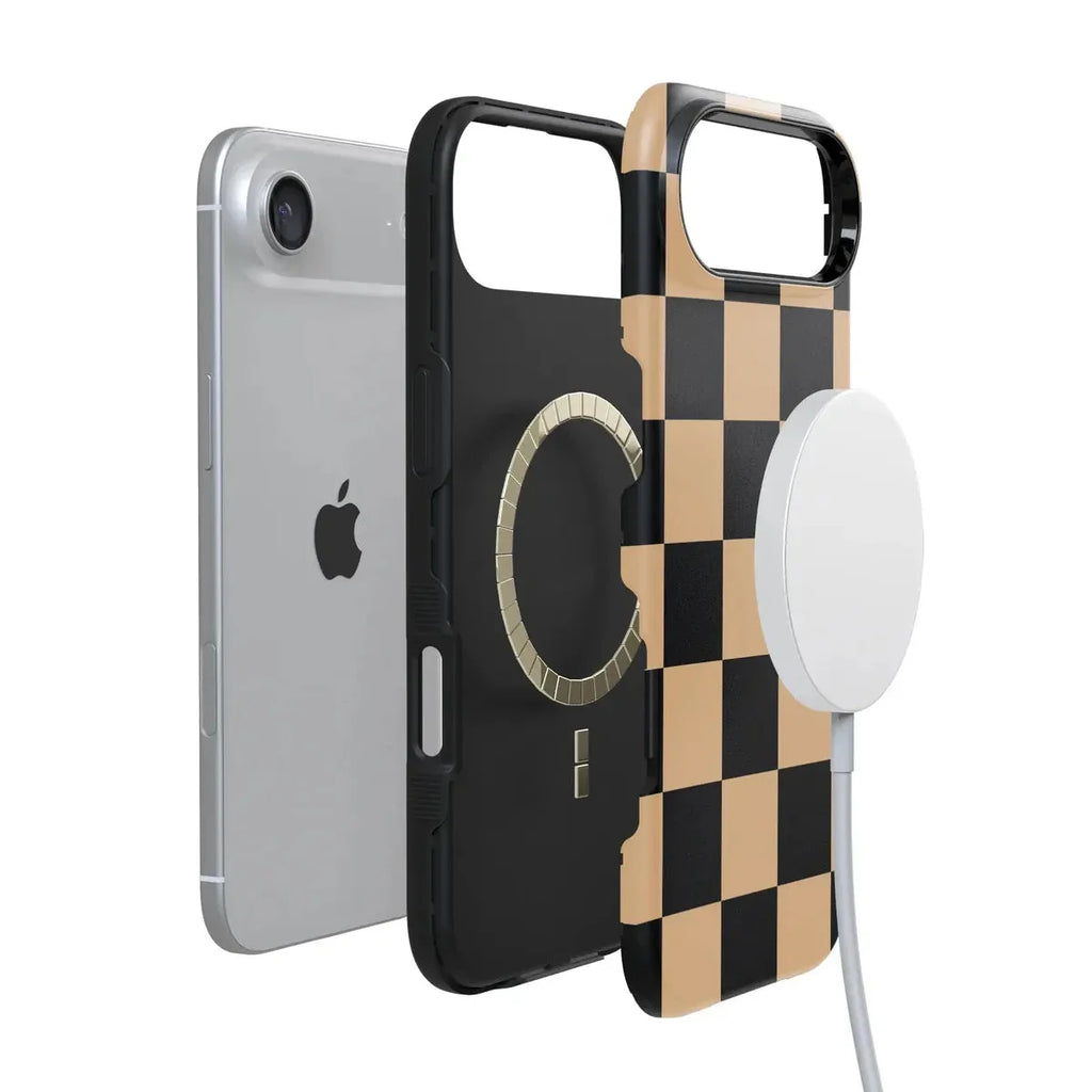 Fit Check | Black & Brown Checkerboard Case