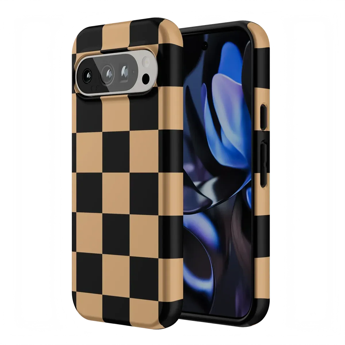 Fit Check | Black & Brown Checkerboard Case