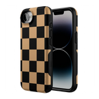 Fit Check | Black & Brown Checkerboard Case