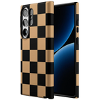 Fit Check | Black & Brown Checkerboard Case