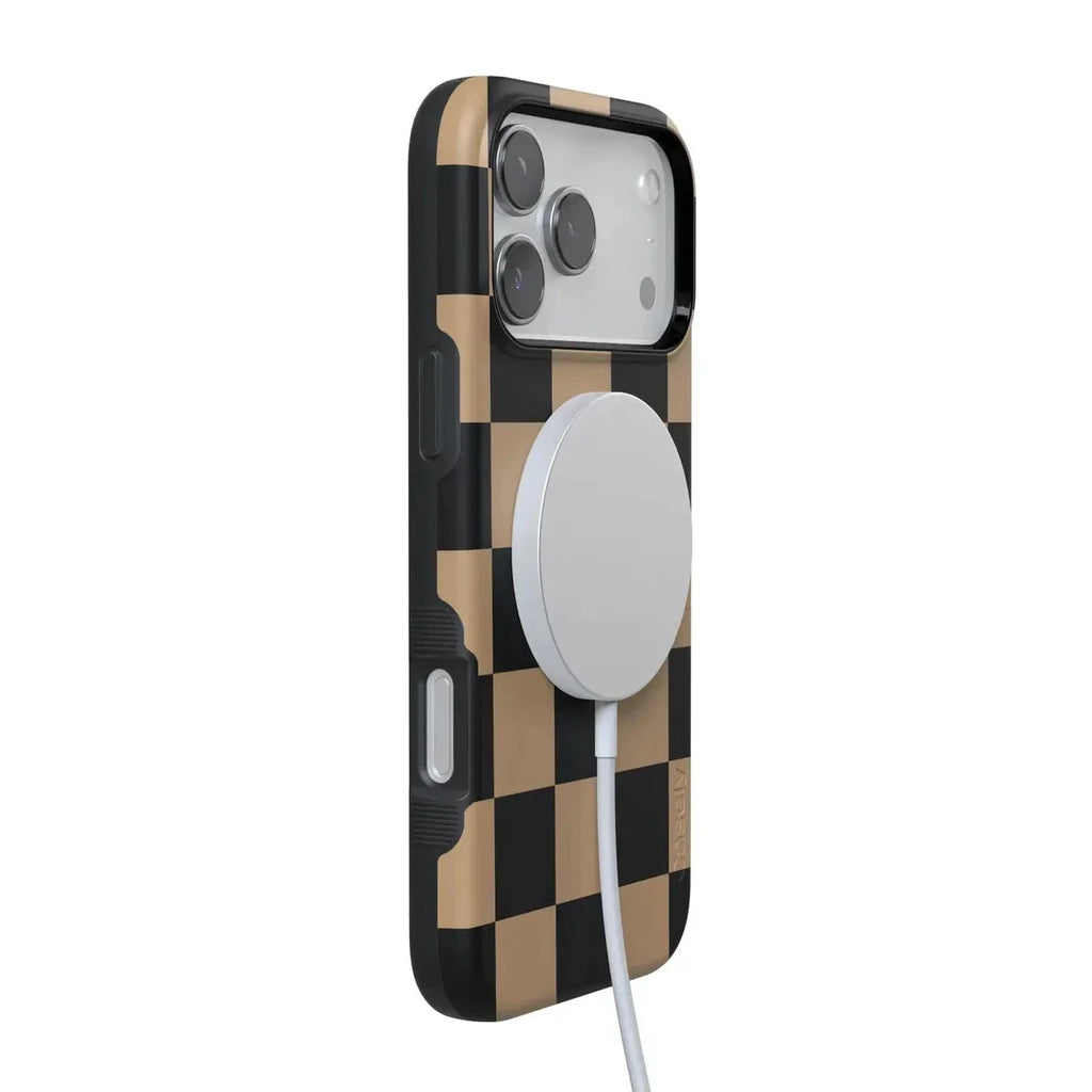 Fit Check | Black & Brown Checkerboard Case