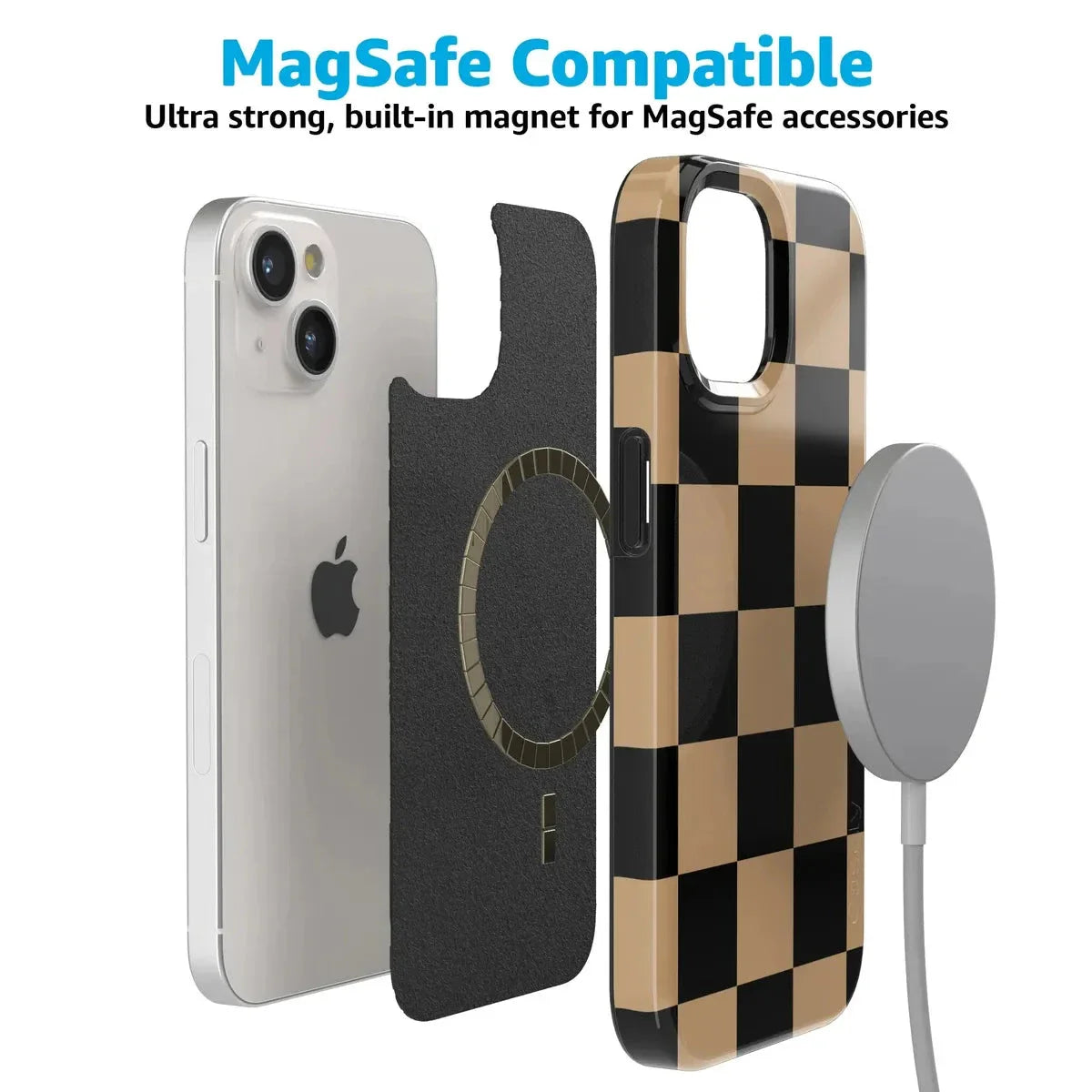 Fit Check | Black & Brown Checkerboard Case