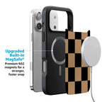 Fit Check | Black & Brown Checkerboard Case
