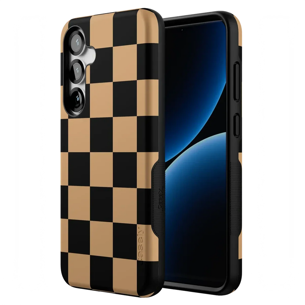 Fit Check | Black & Brown Checkerboard Case